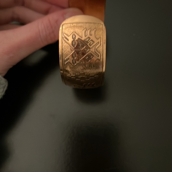 Copper Cuff Chile Bracelet - Picture 3 of 5